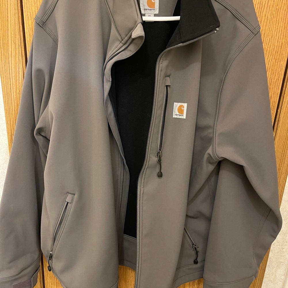 2xl men’s coat grey carhart